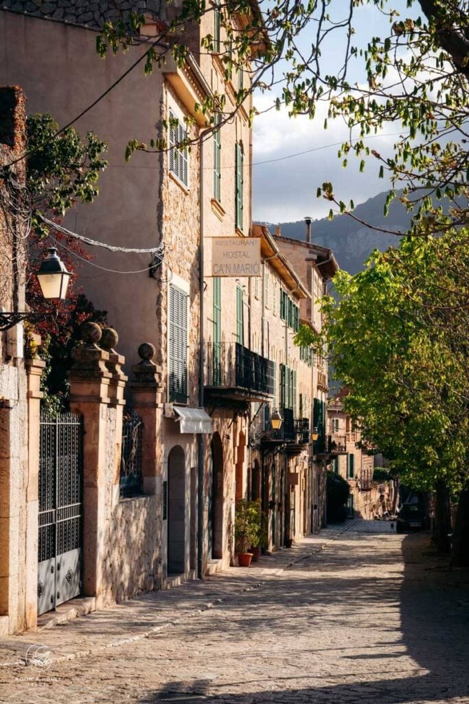 Valldemossa Street, Mallorca, Tramuntana Mountains