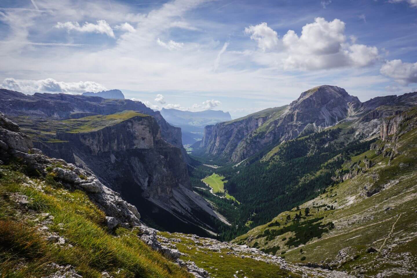 Vallunga / Langental View, Puez-Odle Day Hike, Dolomites