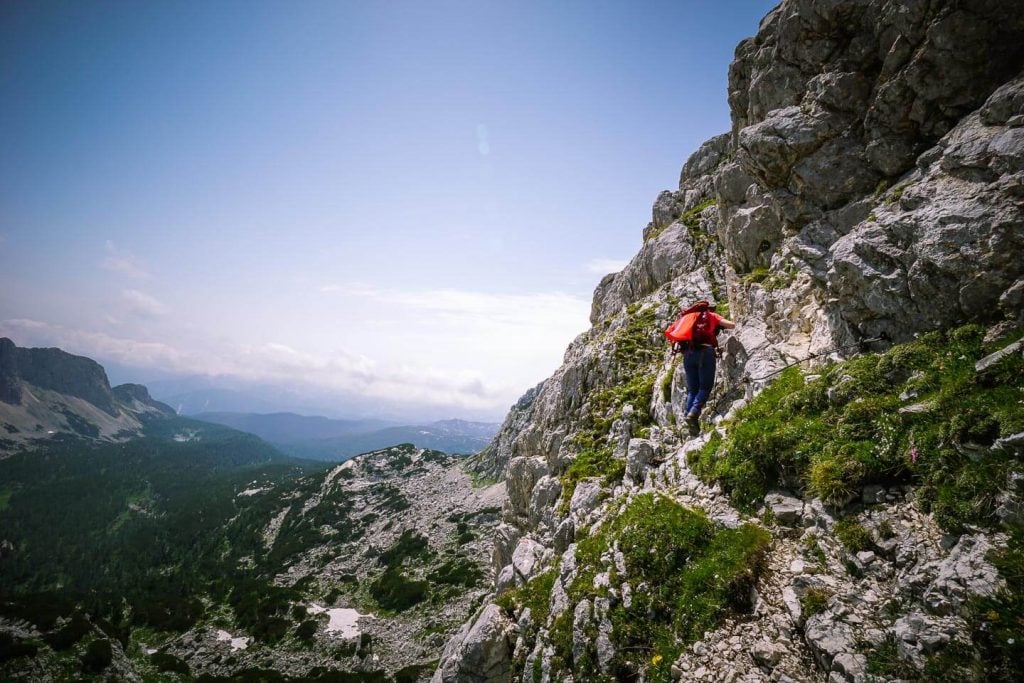 Veliko Špičje Protected Route, Julian Alps, Slovenia