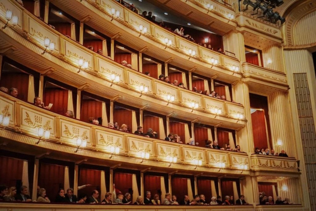 Interior of the Vienna State Opera