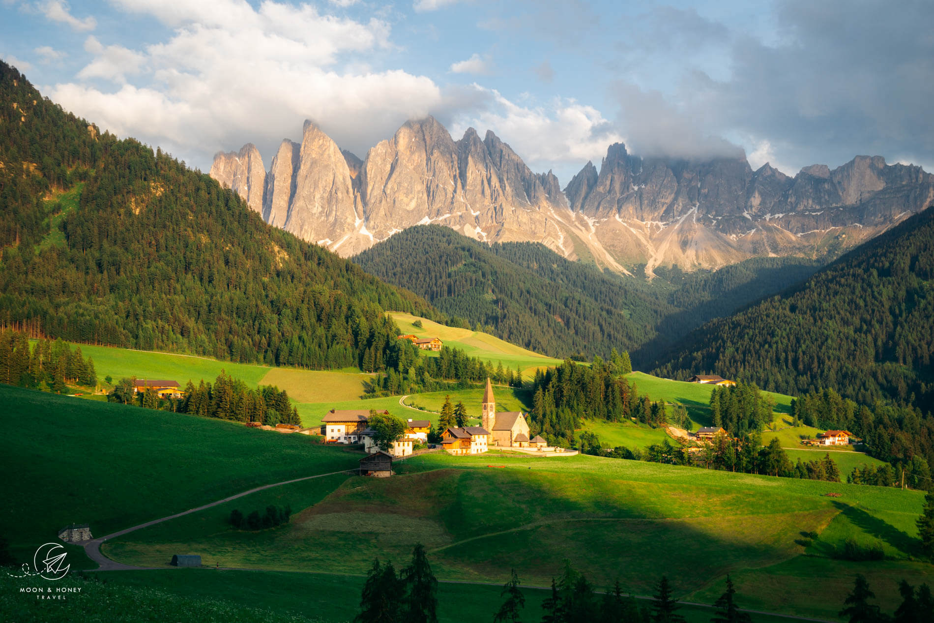 Val di Funes, Villnösstal Valley in the Dolomites, South Tyrol, Italy