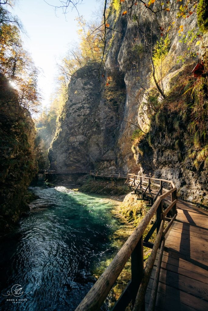 Vintgar Gorge hike, Slovenia