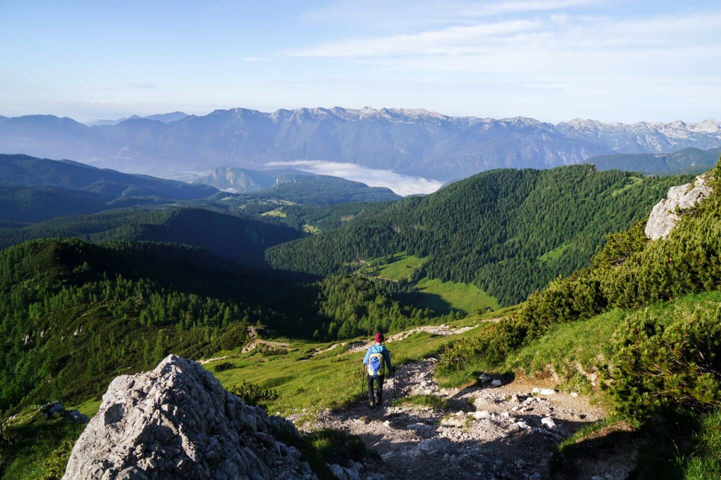 Viševnik to Rudno Polje Hike, Slovenian Alps