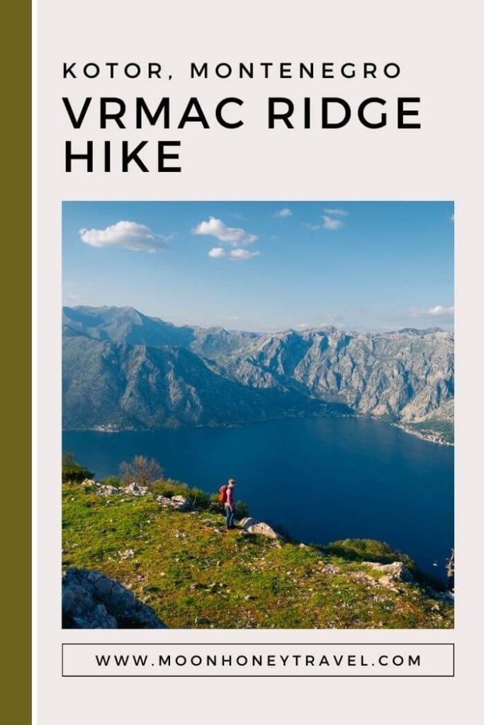 Vrmac Ridge Hike, Kotor Bay, Montenegro