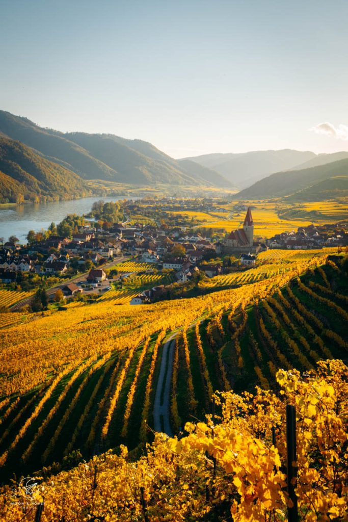 Weissenkirchen, Wachau, October, Austria