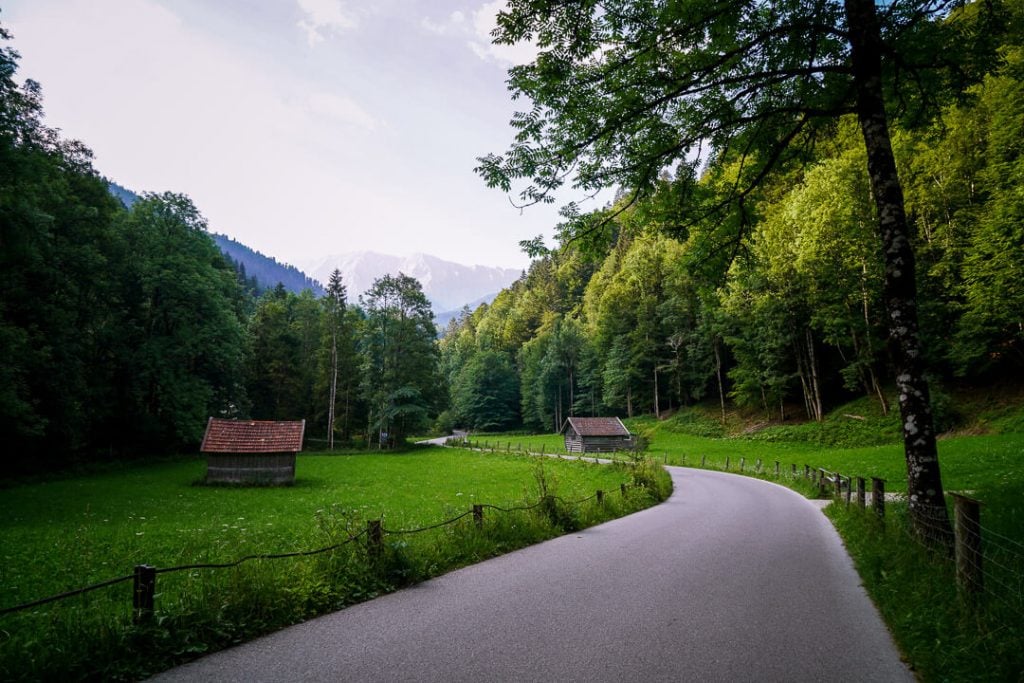 Olympia-Skistadion Car Park to Partnach Gorge Entrance, Germany