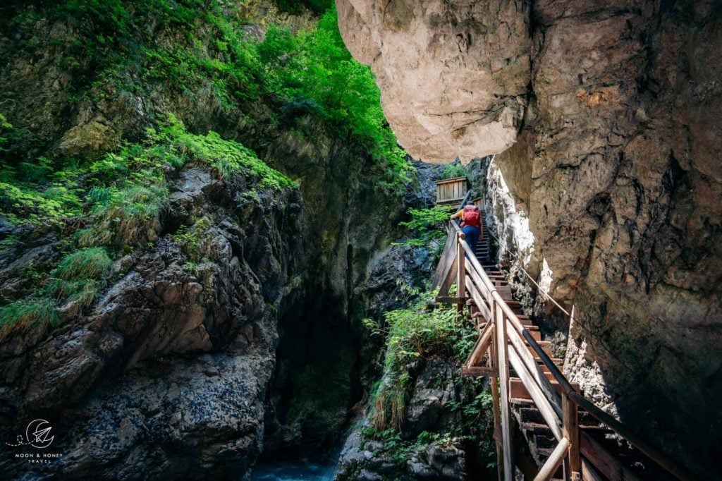 Wolfsklamm hiking trail, Tyrol, Austria