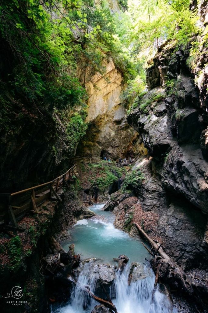 Wolfsklamm Gorge Hike, Stans, Tyrol, Austria