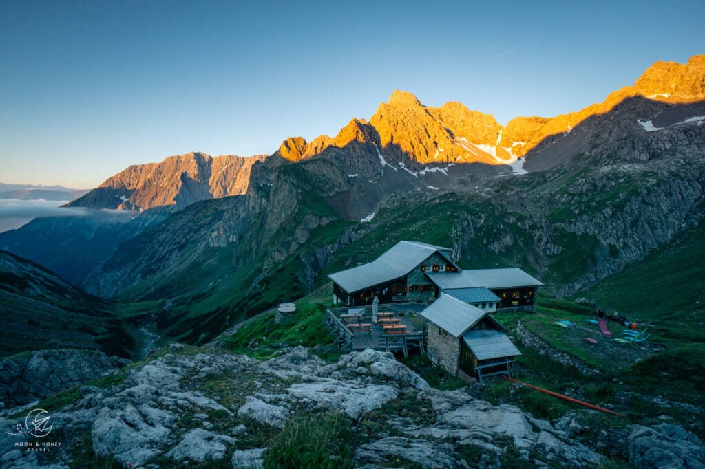 Württembergerhaus Mountain Hut, Lechtal Alps, Austria