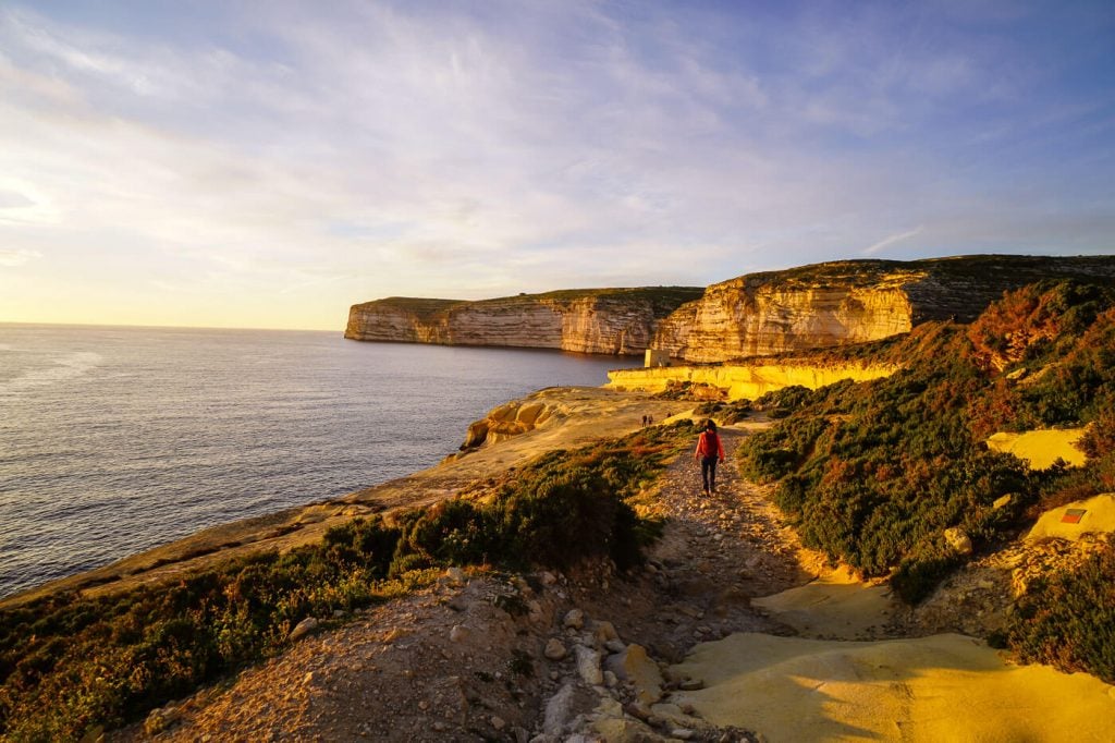 Xlendi Bay Sunset, Gozo Island, Malta