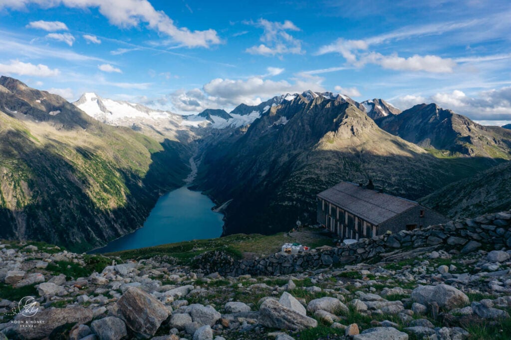 Olpererhütte, Zillertal Alps, Berlin High Trail, Austria