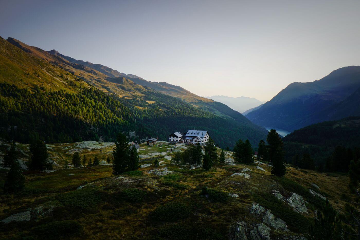 Zufallhütte, Martell Valley, Italian Alps, Val Venosta