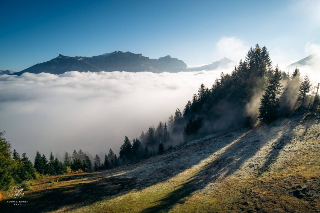 Karwendel-Bergbahn Mountain Station, Zwölferkopf, Lake Achensee, Tyrol, Austria