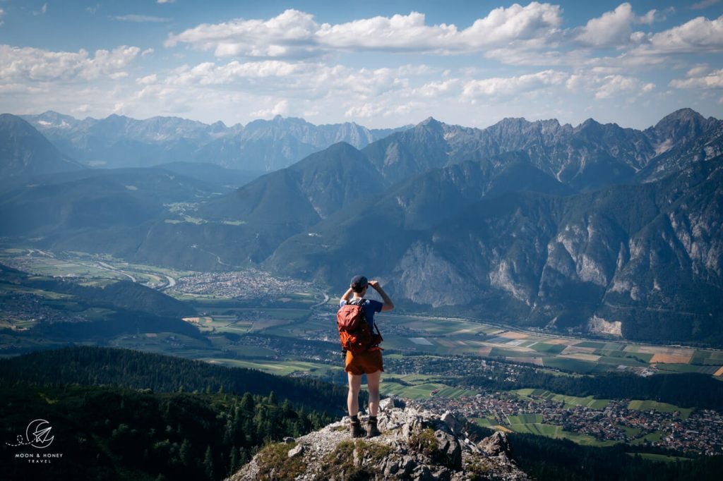 Zwölferspitze Peak, Kalkkögel mountain chain, Tyrol, Austria