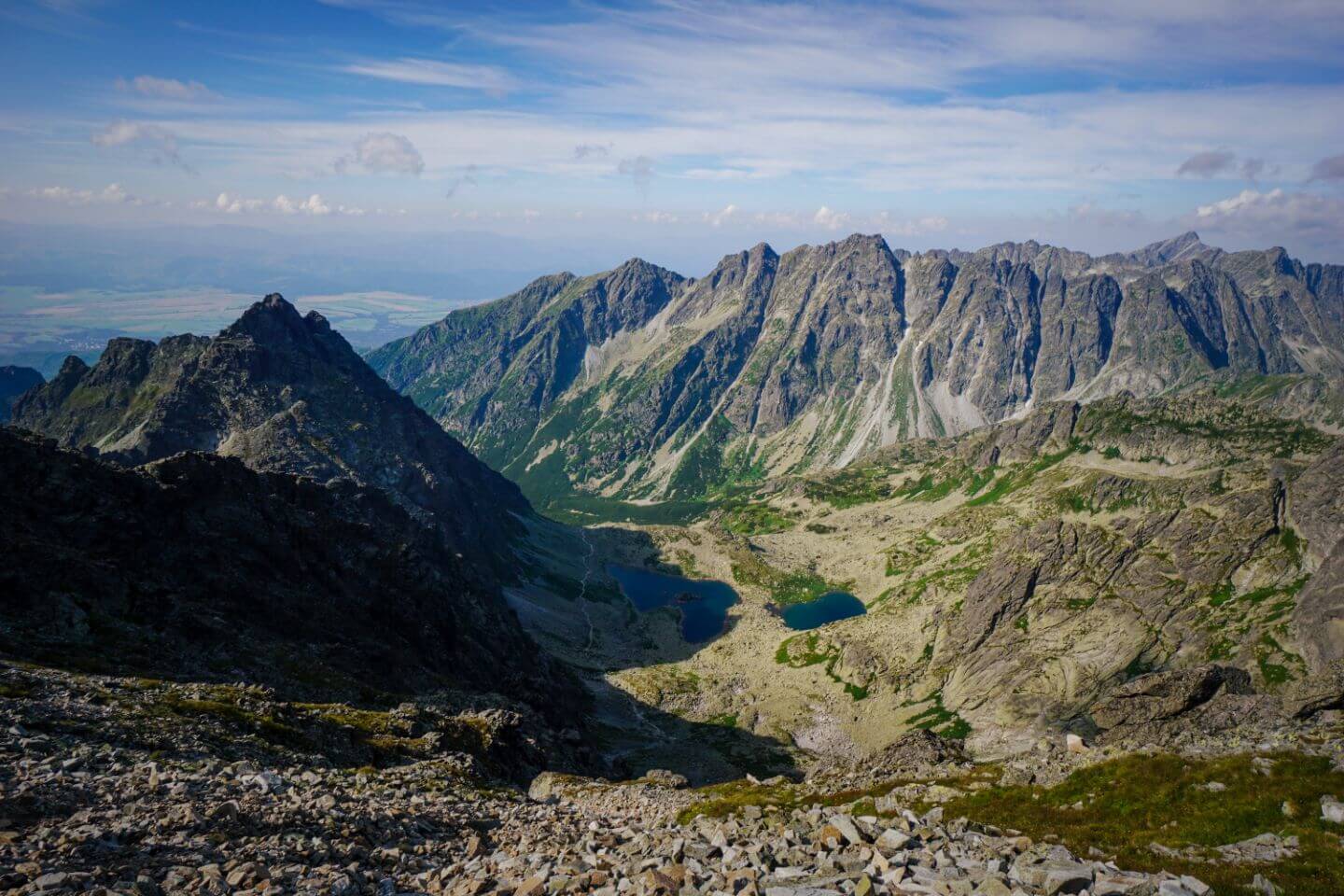 Rysy summit hike, High Tatras, Slovakia